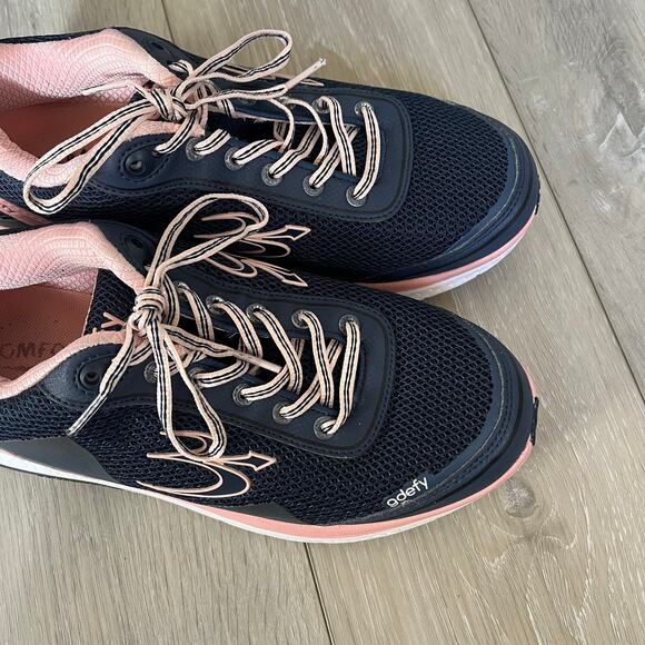 Gdefy 'Gravity Defyer' Mighty Walk Women's 10.5 Sneaker Tennis Shoe Blue Pink - Picture 6 of 12